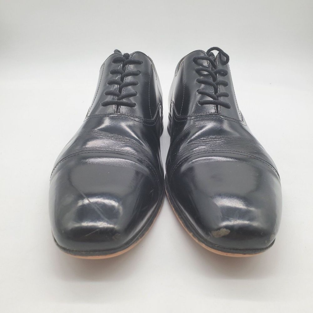 Florsheim Corbetta Cap Toe Black Oxford Dress Shoes Men Size 10.5 3E